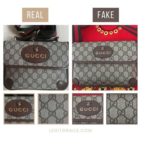 how to tell a real gucci bag from a fake